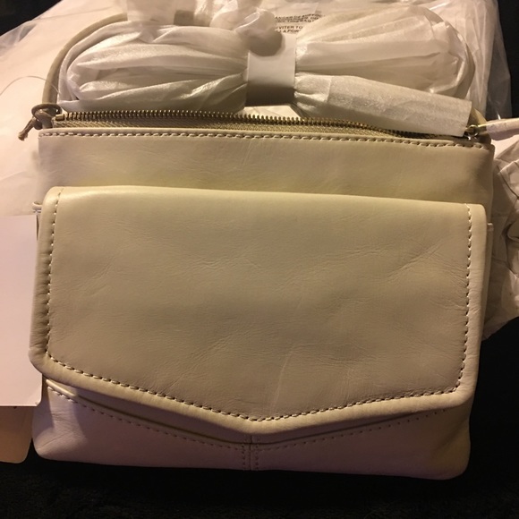 Cream Magnolia Hobo Bag. - Picture 1 of 8